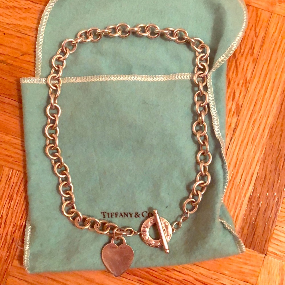 Return to Tiffany heart tag toggle necklace